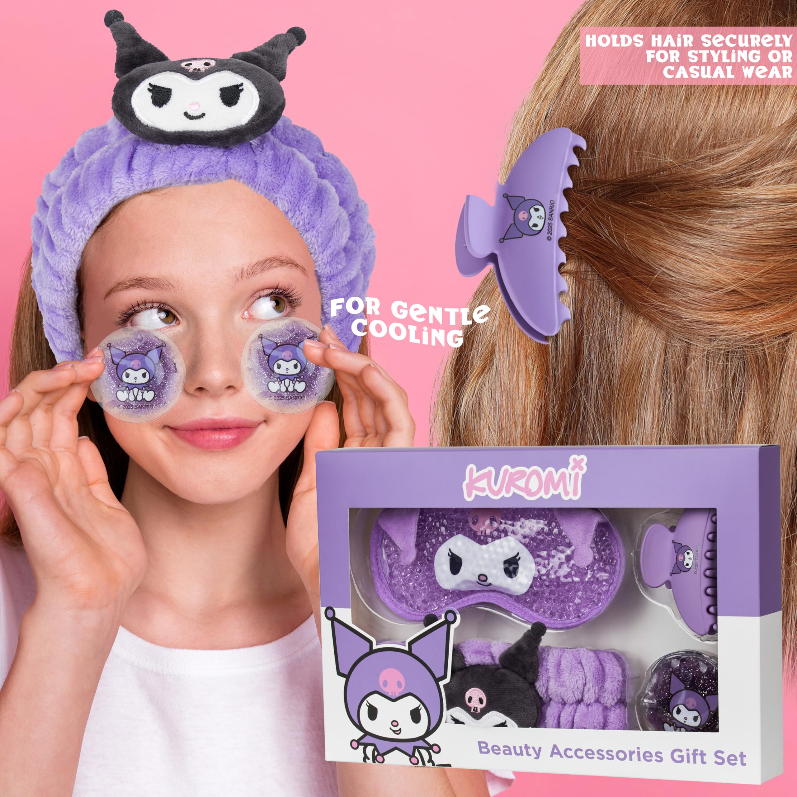 Amazon.com : Hello Kitty Sanrio Kuromi Beauty Set for Women, Teens